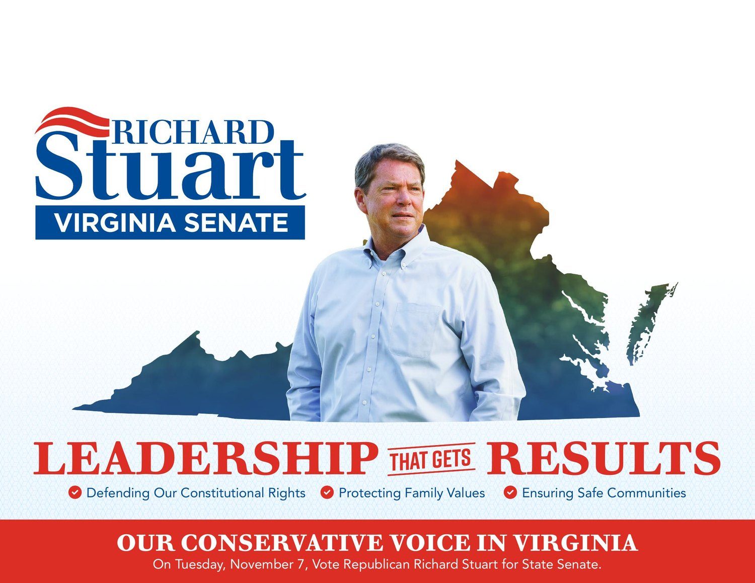 Richard Stuart for Virginia Senate mailer